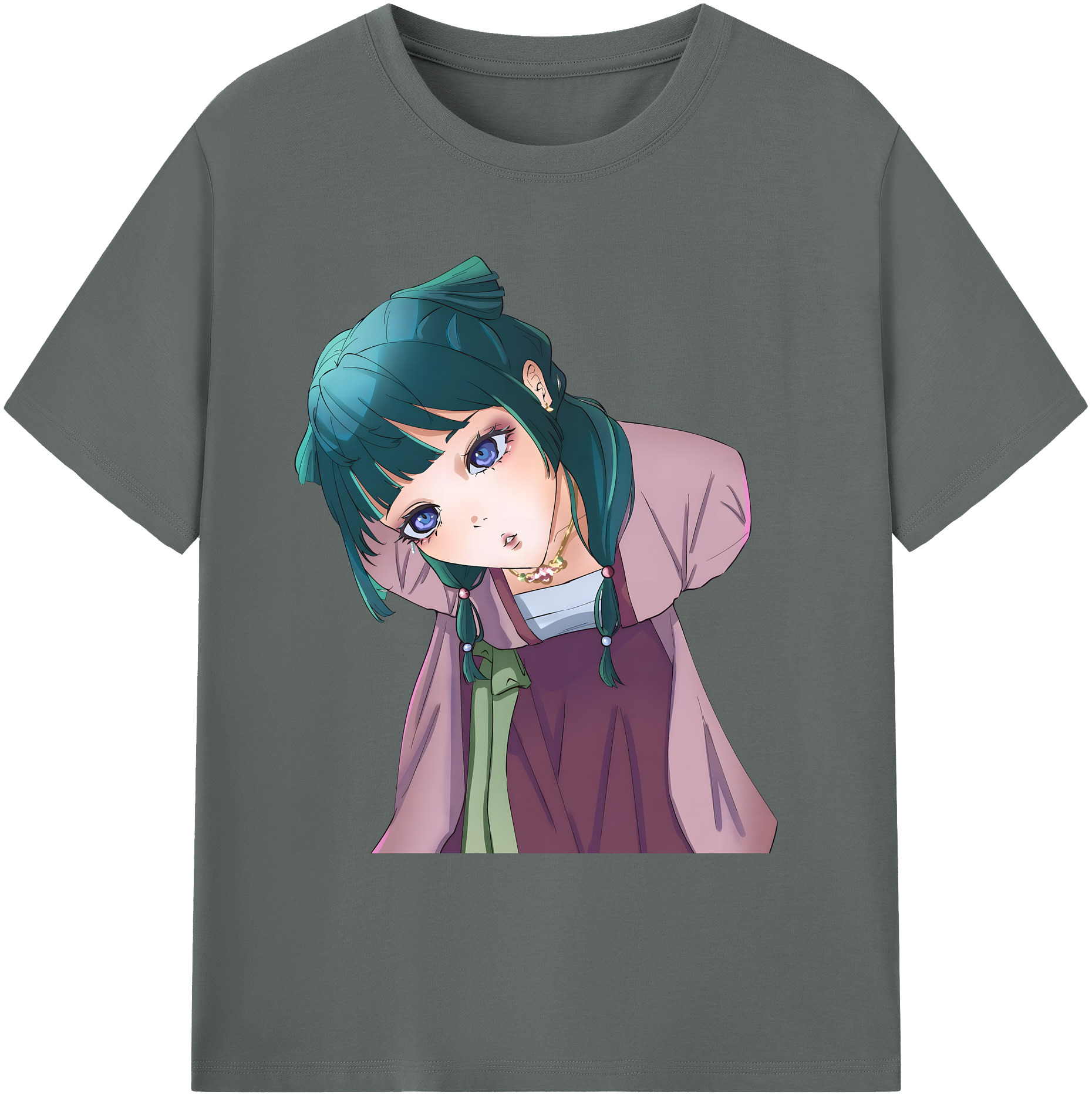 （画像用） 薬屋のひとりごと The Apothecary Diaries 綿100％ メンズ半袖Tシャツ｜肌触りやわらか＆通気性